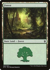 Forest (269) (269) [Khans of Tarkir]