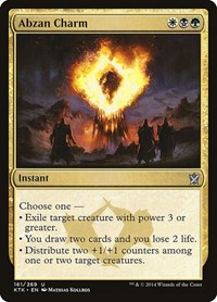 Abzan Charm (161) [Khans of Tarkir]