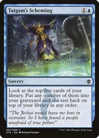 Taigam's Scheming (57) [Khans of Tarkir]