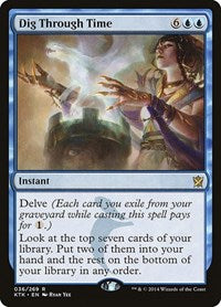 Dig Through Time (36) [Khans of Tarkir]