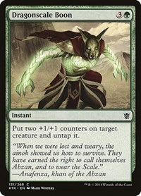 Dragonscale Boon (131) [Khans of Tarkir]