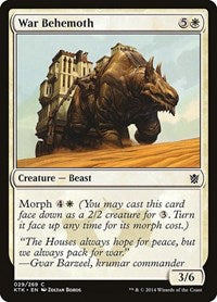 War Behemoth (29) [Khans of Tarkir]