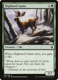 Highland Game (135) [Khans of Tarkir]