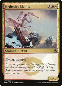 Highspire Mantis (177) [Khans of Tarkir]