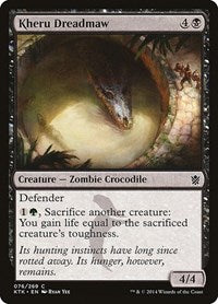 Kheru Dreadmaw (76) [Khans of Tarkir]