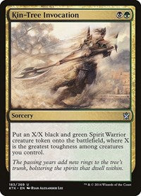 Kin-Tree Invocation (183) [Khans of Tarkir]