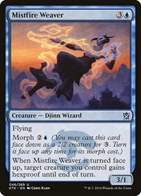 Mistfire Weaver (46) [Khans of Tarkir]