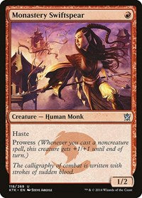 Monastery Swiftspear (118) [Khans of Tarkir]