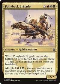 Ponyback Brigade (191) [Khans of Tarkir]