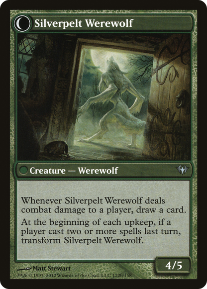 Lambholt Elder (DKA-122) - Dark Ascension: (Double Faced Transform) Foil