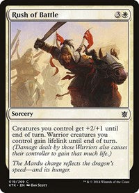 Rush of Battle (19) [Khans of Tarkir]
