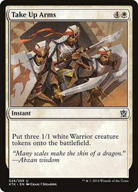 Take Up Arms (26) [Khans of Tarkir]