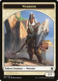 Warrior Token (003) (3) [Khans of Tarkir]