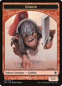 Goblin Token (7) [Khans of Tarkir]