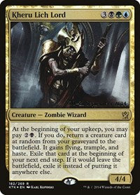 Kheru Lich Lord (182) [Prerelease Cards]