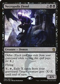 Necropolis Fiend (82) [Prerelease Cards]