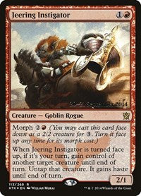 Jeering Instigator (113) [Prerelease Cards]