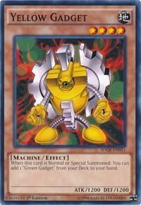 Yellow Gadget (SDGR-EN011) [Structure Deck: Geargia Rampage]