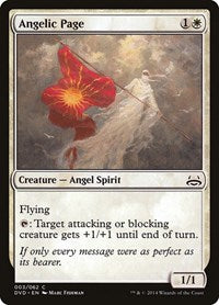 Angelic Page (3) [Duel Decks: Anthology]