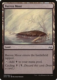 Barren Moor (58) [Duel Decks: Anthology]