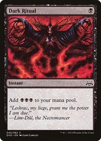 Dark Ritual (45) [Duel Decks: Anthology]