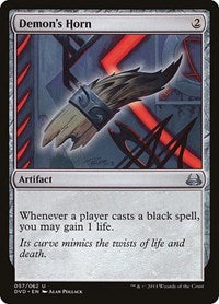 Demon's Horn (57) [Duel Decks: Anthology]