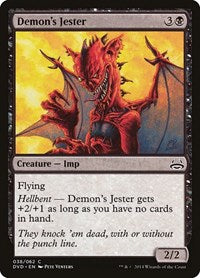 Demon's Jester (38) [Duel Decks: Anthology]