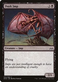 Dusk Imp (34) [Duel Decks: Anthology]