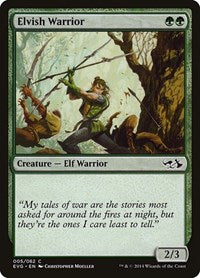 Elvish Warrior (5) [Duel Decks: Anthology]