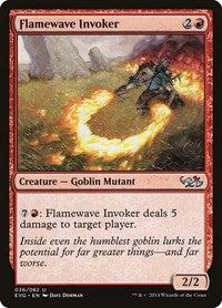 Flamewave Invoker (EVG) (36) [Duel Decks: Anthology]