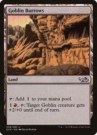 Goblin Burrows (58) [Duel Decks: Anthology]