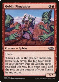 Goblin Ringleader (40) [Duel Decks: Anthology]