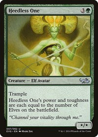 Heedless One (7) [Duel Decks: Anthology]