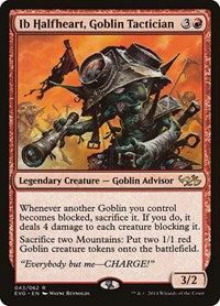 Ib Halfheart, Goblin Tactician (43) [Duel Decks: Anthology]