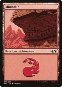 Mountain (059) (EVG) (59) [Duel Decks: Anthology]