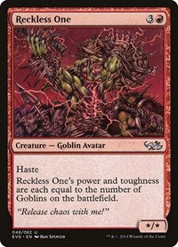 Reckless One (48) [Duel Decks: Anthology]