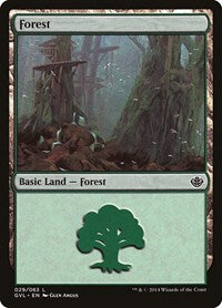 Forest (029) (GVL) (29) [Duel Decks: Anthology]