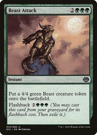 Beast Attack (23) [Duel Decks: Anthology]