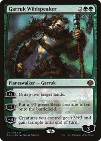 Garruk Wildspeaker (1) [Duel Decks: Anthology]