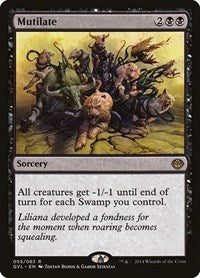 Mutilate (55) [Duel Decks: Anthology]