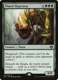 Plated Slagwurm (12) [Duel Decks: Anthology]