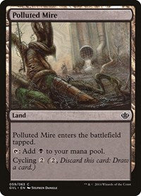 Polluted Mire (59) [Duel Decks: Anthology]