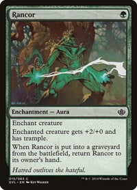 Rancor (15) [Duel Decks: Anthology]