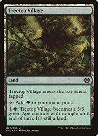 Treetop Village (27) [Duel Decks: Anthology]