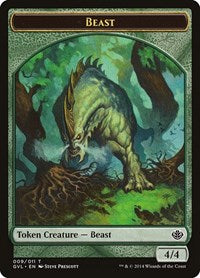 Beast Token (009) (9) [Duel Decks: Anthology]