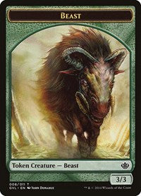 Beast Token (008) (8) [Duel Decks: Anthology]
