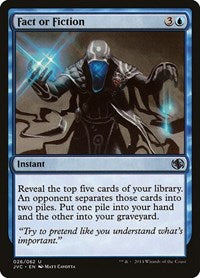 Fact or Fiction (26) [Duel Decks: Anthology]