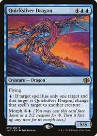Quicksilver Dragon (19) [Duel Decks: Anthology]