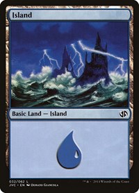Island (032) (JVC) (32) [Duel Decks: Anthology]