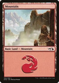 Mountain (062) (EVG) (62) [Duel Decks: Anthology]